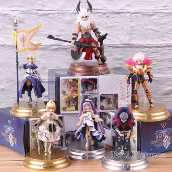6pcs/set Fate/Grand Order Joan of Arc Ruler/Lancer Action Figure PVC Collectible Model Toy
6pcs/set Fate/Grand Order Joan of Arc Ruler/Lancer Action Figure PVC Collectible Model Toy