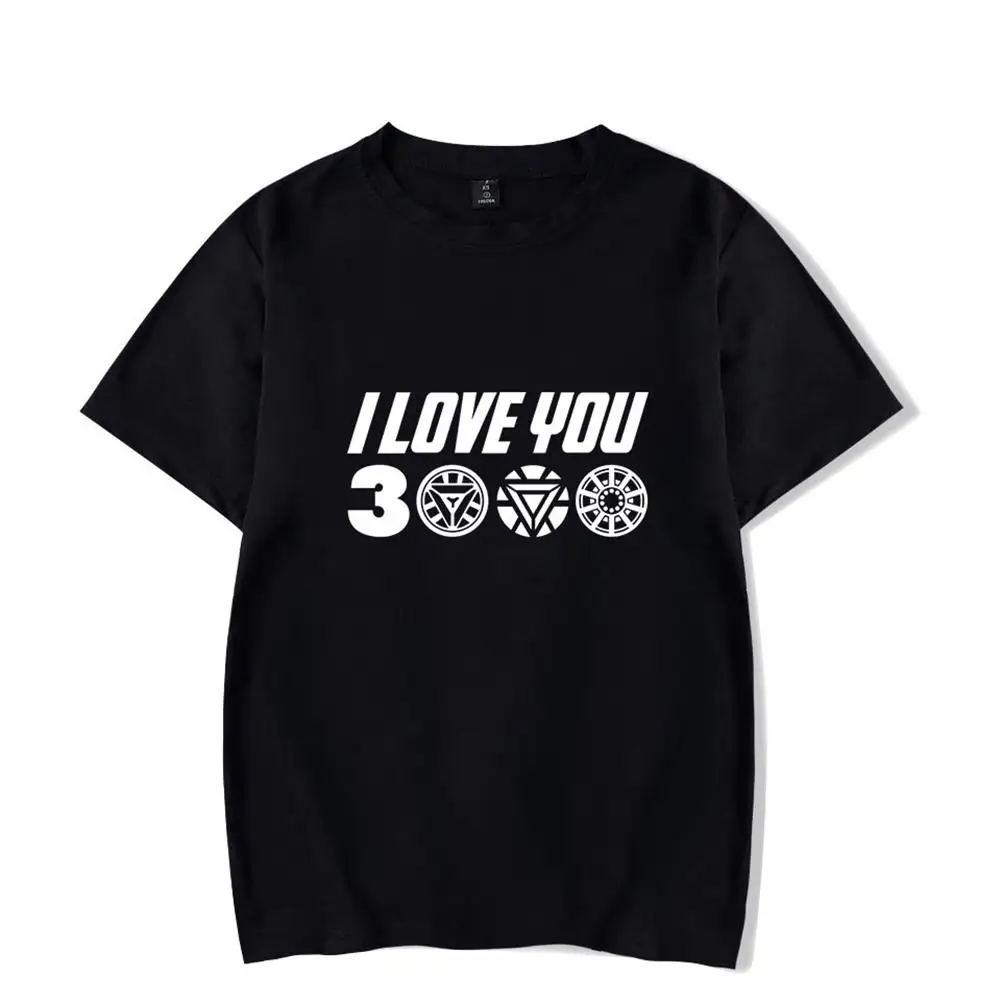 MISSKY Men Women Summer t shirt I Love You 3000 Letters Printed Casual Round Collar Fashion T-shirt Female Male Clothes
MISSKY Men Women Summer t shirt I Love You 3000 Letters Printed Casual Round Collar Fashion T-shirt Female Male Clothes