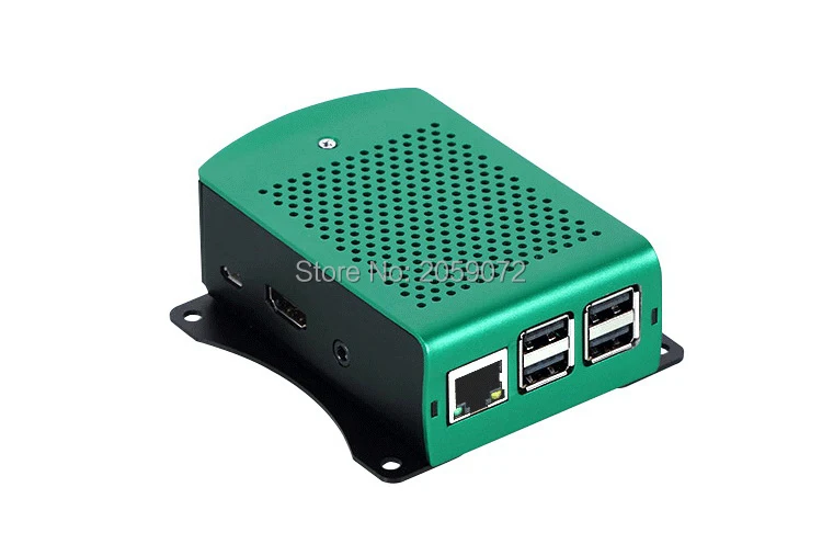 Raspberry Pi 3 Model B Plus Aluminum Green Case Metal Enclosure RPI 3 Box Compatible with Raspberry Pi 3 Model B+ 4B
Raspberry Pi 3 Model B Plus Aluminum Green Case Metal Enclosure RPI 3 Box Compatible with Raspberry Pi 3 Model B+ 4B