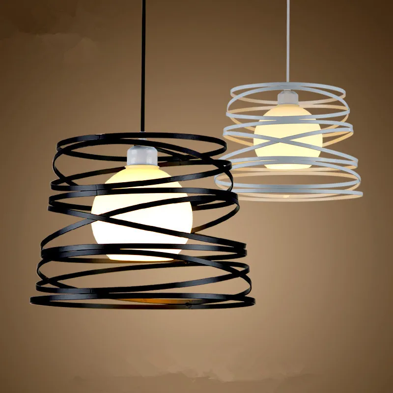 Modern Iron Wave Iron Pendant Light Restaurant Bedroom Dining Room Bar Droplight E27
Modern Iron Wave Iron Pendant Light Restaurant Bedroom Dining Room Bar Droplight E27