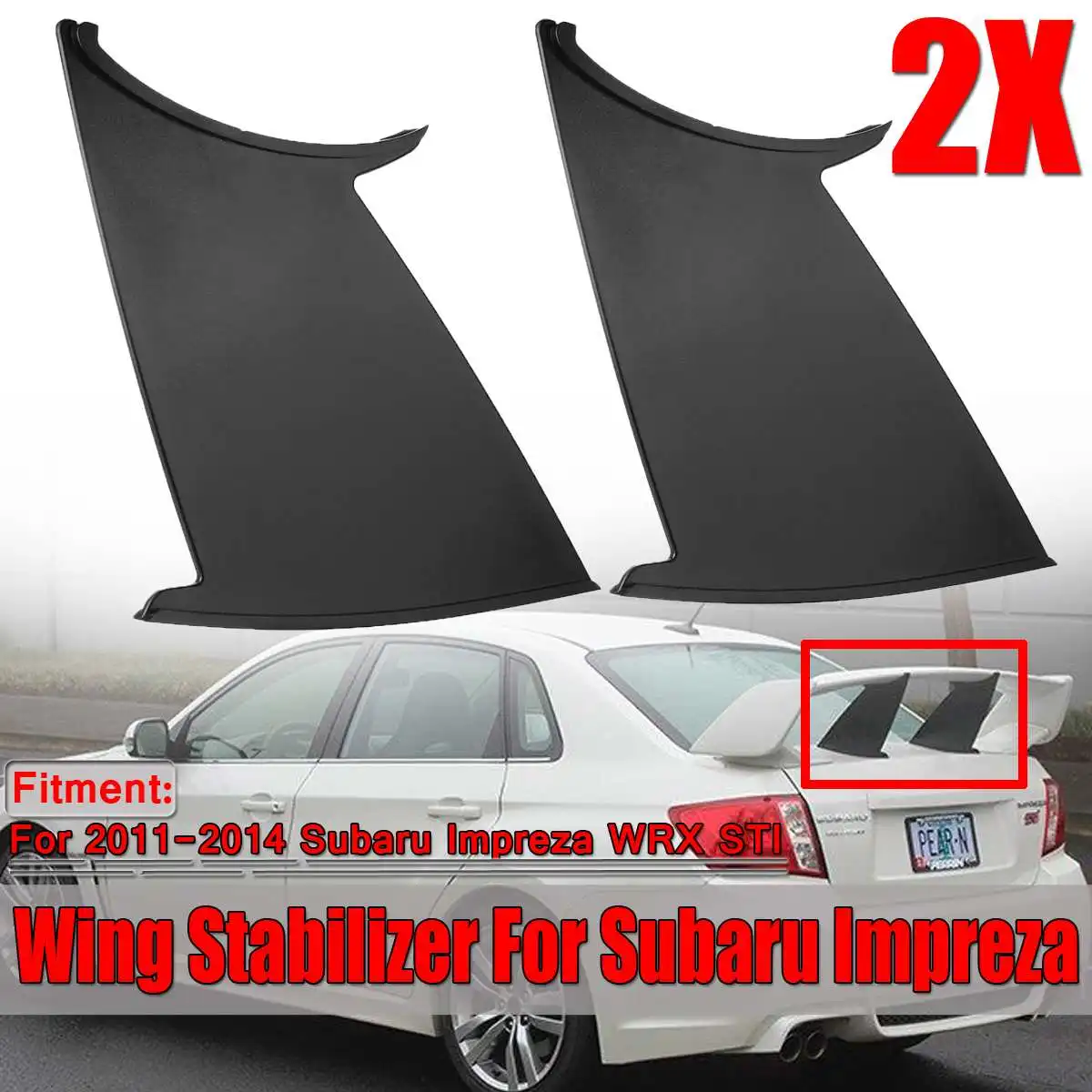 High Quality Car Rear Spolier Wing Stabilizer For Subaru Impreza WRX STI Sedan 2011-2014 Spoiler Wing Stiffi Support Bracket
High Quality Car Rear Spolier Wing Stabilizer For Subaru Impreza WRX STI Sedan 2011-2014 Spoiler Wing Stiffi Support Bracket