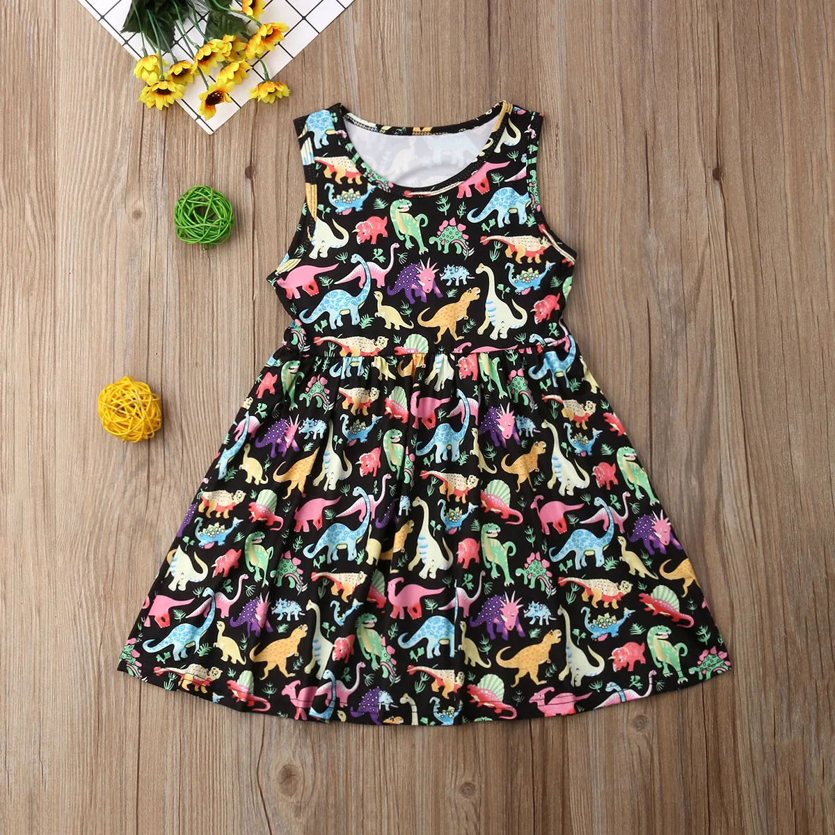 Kids Toddler Baby Girl Clothes Sleeveless Dinosaurs Tutu Princess Party Dress Clothes
Kids Toddler Baby Girl Clothes Sleeveless Dinosaurs Tutu Princess Party Dress Clothes