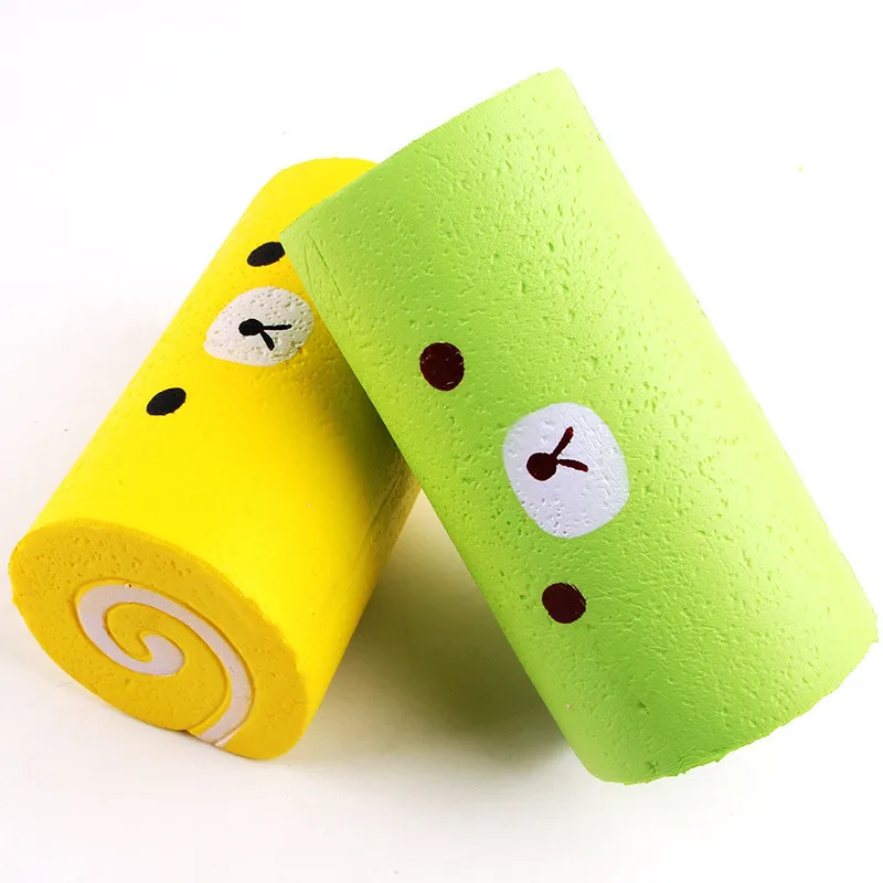 New Squeeze Jumbo Cake Roll 15cm Slow Rising Cute Kawaii Bear Cake Collection Gift Decor Toy For Children
New Squeeze Jumbo Cake Roll 15cm Slow Rising Cute Kawaii Bear Cake Collection Gift Decor Toy For Children