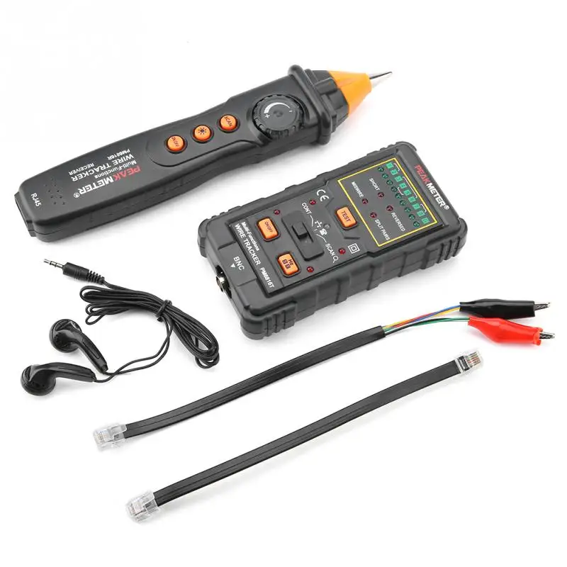PEAKMETER PM6816 Wire Tracker Network Cable Finder Multifunctional Network Cable Wire Tracker Line Finder RJ45 RJ11 Good Quality
PEAKMETER PM6816 Wire Tracker Network Cable Finder Multifunctional Network Cable Wire Tracker Line Finder RJ45 RJ11 Good Quality