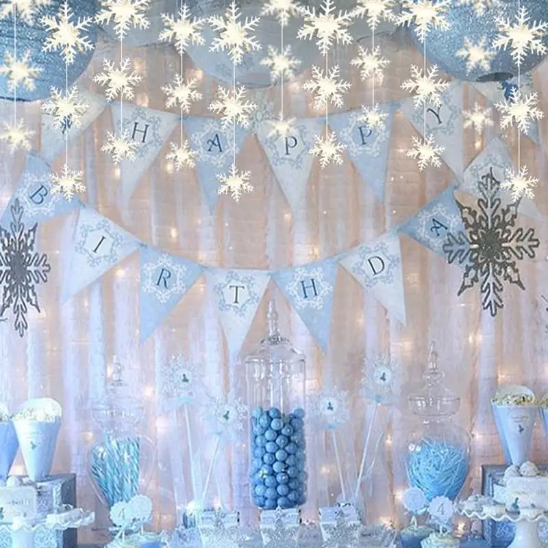 3D Card Paper White Snowflake Ornaments Christmas Garland Holiday Festival Party Home Decor Holiday Party Home Paper Decor A40
3D Card Paper White Snowflake Ornaments Christmas Garland Holiday Festival Party Home Decor Holiday Party Home Paper Decor A40