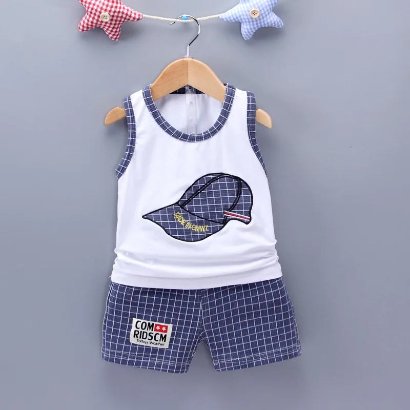 2019 Children Cotton Clothing Cute Baby Boy Girl Embroidered Hat Vest Shorts 2Pcs/Set Infant Cartoon Fashion Clothes Tracksuits
2019 Children Cotton Clothing Cute Baby Boy Girl Embroidered Hat Vest Shorts 2Pcs/Set Infant Cartoon Fashion Clothes Tracksuits