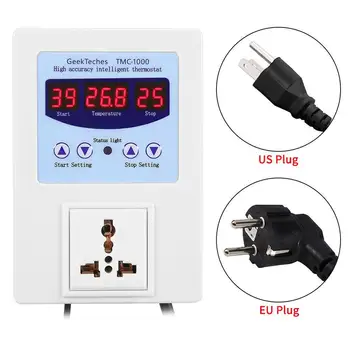 Yiwa 10A LED Digital Intelligent Temperature Controller with Sensor Heat Dissipation Control Switch
Yiwa 10A LED Digital Intelligent Temperature Controller with Sensor Heat Dissipation Control Switch