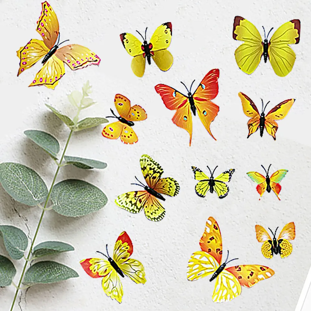 12pcs/set 3D Butterfly Magnetic Fridge Wall Stickers Decal PVC Decoration Wall Sticker Art Design Decal Home Bar Decor
12pcs/set 3D Butterfly Magnetic Fridge Wall Stickers Decal PVC Decoration Wall Sticker Art Design Decal Home Bar Decor