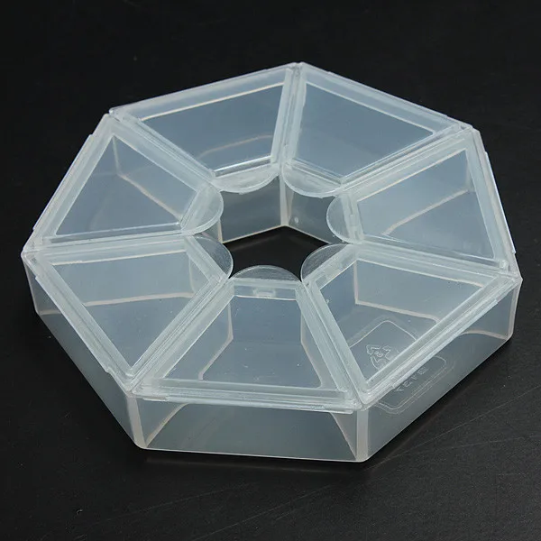 Clear Compartments Plastic Storage Box Case Craft Organizer Jewelry Bead Display, Clear 7 Slots Fixed
Clear Compartments Plastic Storage Box Case Craft Organizer Jewelry Bead Display, Clear 7 Slots Fixed