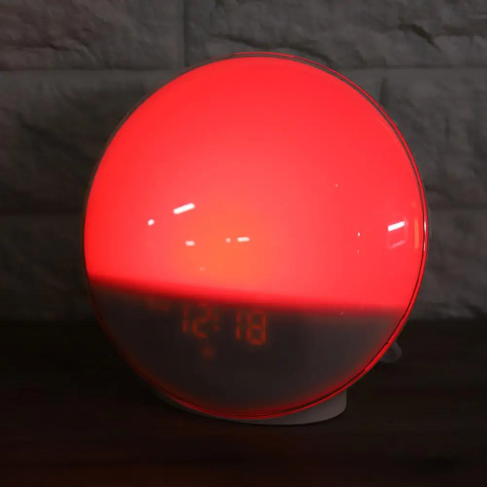 Wake Up Alarm Light Dawn Clock/Sunset Digital with FM Radio Touch Control Function (US Plug)
Wake Up Alarm Light Dawn Clock/Sunset Digital with FM Radio Touch Control Function (US Plug)