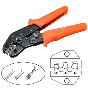 SN-28B 18-28AWG 0.1-1.0mm2 Cables Plier Crimping Tool for Non-insulated Tab Receptacle
SN-28B 18-28AWG 0.1-1.0mm2 Cables Plier Crimping Tool for Non-insulated Tab Receptacle