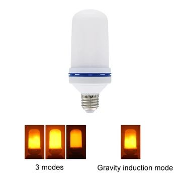 E27 E26 LED Flame Effect Fire Light Bulb led bulb Creative 3 modes+Gravity Sensor Flame Lights Flickering Emulation Decor Lamp
E27 E26 LED Flame Effect Fire Light Bulb led bulb Creative 3 modes+Gravity Sensor Flame Lights Flickering Emulation Decor Lamp