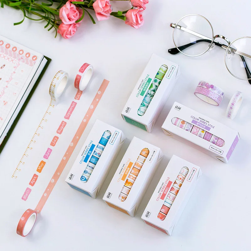 10pcs/lot 3m Pink Series Girls Washi Tape Fall Colorful World Decorative Adhesive Masking Tapes For Scrapbooking Diary Albums
10pcs/lot 3m Pink Series Girls Washi Tape Fall Colorful World Decorative Adhesive Masking Tapes For Scrapbooking Diary Albums