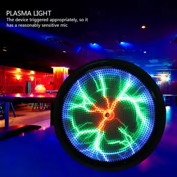 Mini Pocket Plasma Light Sound-response LED Lighting Plate Disk Home Disco Party Show Decor
Mini Pocket Plasma Light Sound-response LED Lighting Plate Disk Home Disco Party Show Decor