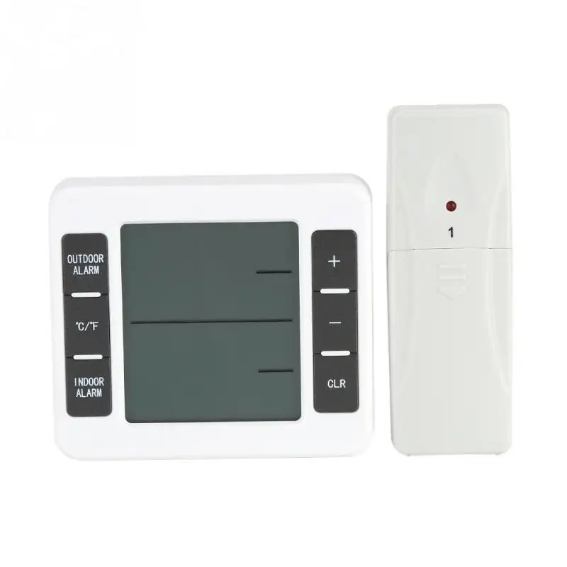 Digital Thermometer Temperature Meter Weather Station Tester + Wireless Outdoor Transmitter 0-50C with C/F Max Min Value Display
Digital Thermometer Temperature Meter Weather Station Tester + Wireless Outdoor Transmitter 0-50C with C/F Max Min Value Display