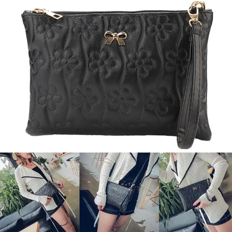 Women's Clutch Bag Simple Black Leather Crossbody Bags Enveloped Shaped Small Messenger Shoulder Bags Female Handbag purse New
Women's Clutch Bag Simple Black Leather Crossbody Bags Enveloped Shaped Small Messenger Shoulder Bags Female Handbag purse New