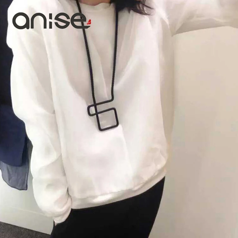 Anise Fashion Simple Vintage Causal Women U Shaped Long Necklaces Geometric Sweater Necklace Boho Jewelry
Anise Fashion Simple Vintage Causal Women U Shaped Long Necklaces Geometric Sweater Necklace Boho Jewelry
