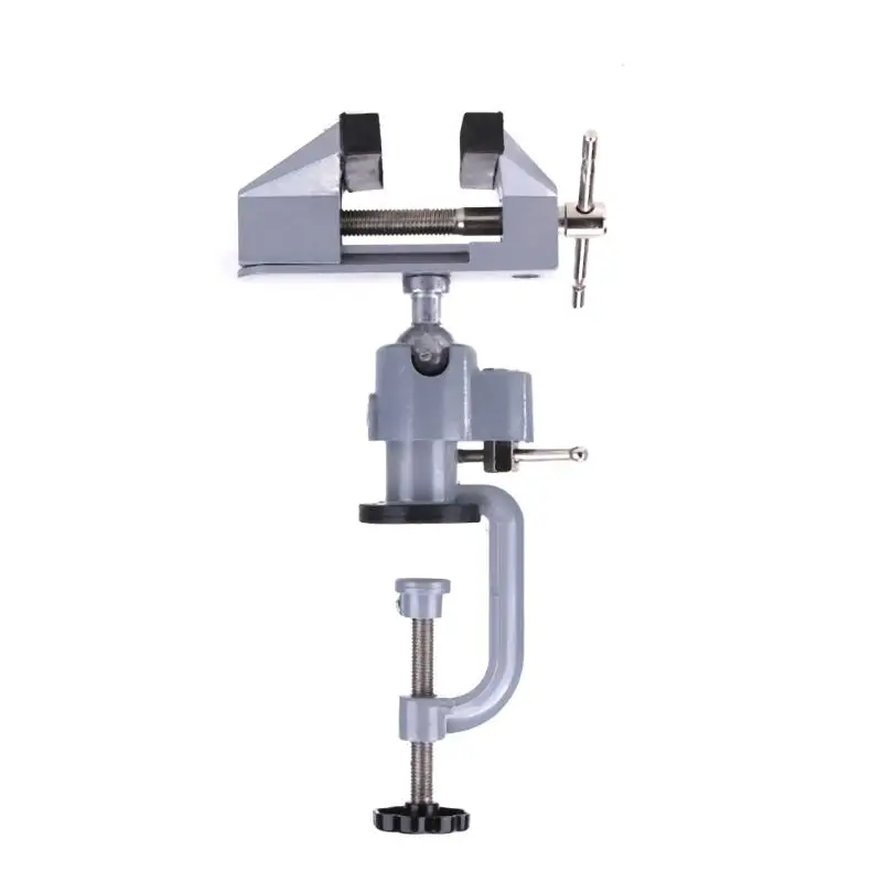Multinational 2 in 1 Table Vise Bench Vice Aluminium Alloy 360 Degree Rotating Universal Vise Precise Mini Vise Clamp Tool
Multinational 2 in 1 Table Vise Bench Vice Aluminium Alloy 360 Degree Rotating Universal Vise Precise Mini Vise Clamp Tool