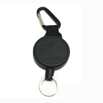 Heavy Duty Retractable Key Chain & Badge Reel Holder Carabiner Clip - Swivel-Back Extractable - Great for Swipe ID Cards or US
Heavy Duty Retractable Key Chain & Badge Reel Holder Carabiner Clip - Swivel-Back Extractable - Great for Swipe ID Cards or US