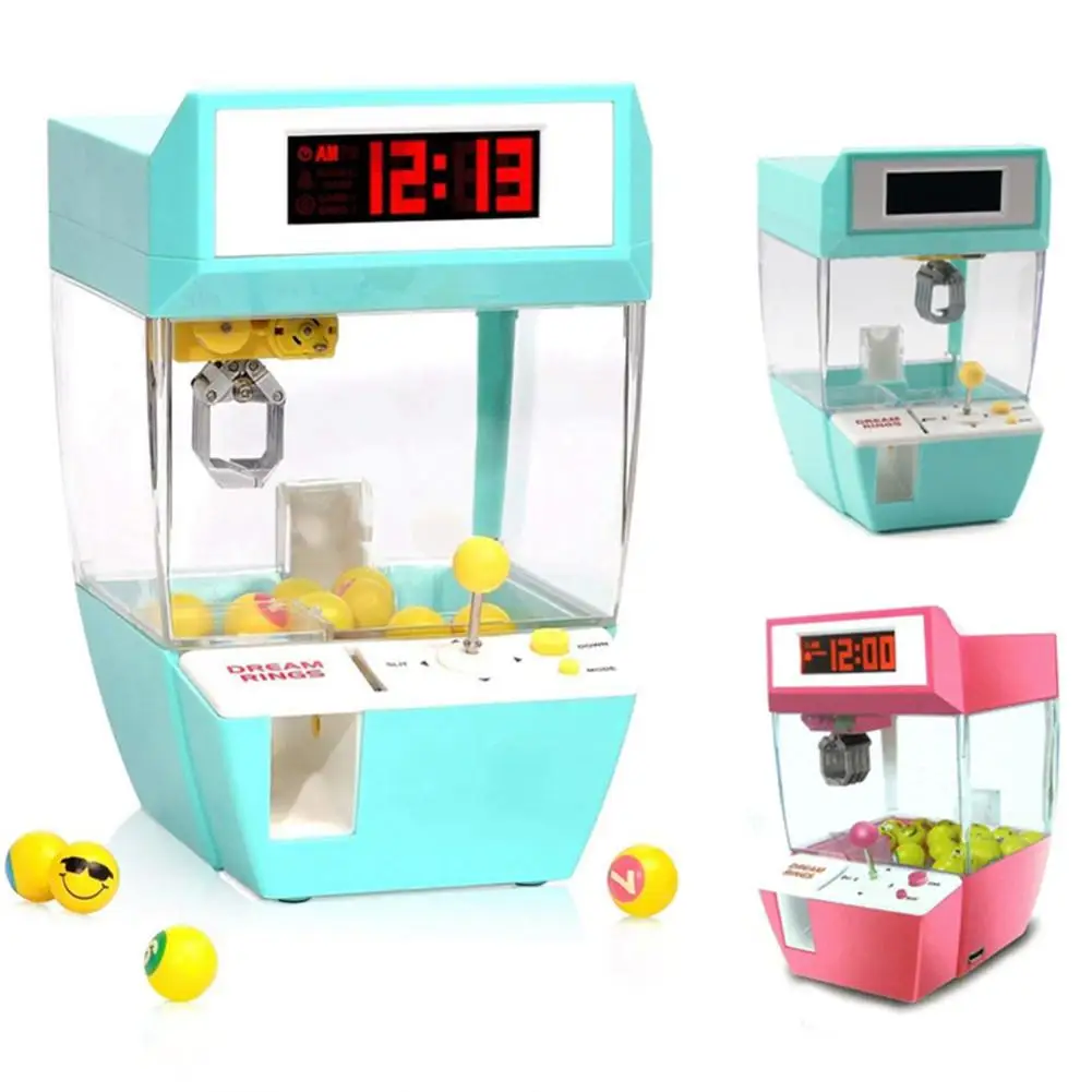 Mini Candy Grabber Catcher Crane Lazy Person Alarm Clock Machine Arcade Sanwa Practical Board Games Toy Children Education Toys
Mini Candy Grabber Catcher Crane Lazy Person Alarm Clock Machine Arcade Sanwa Practical Board Games Toy Children Education Toys