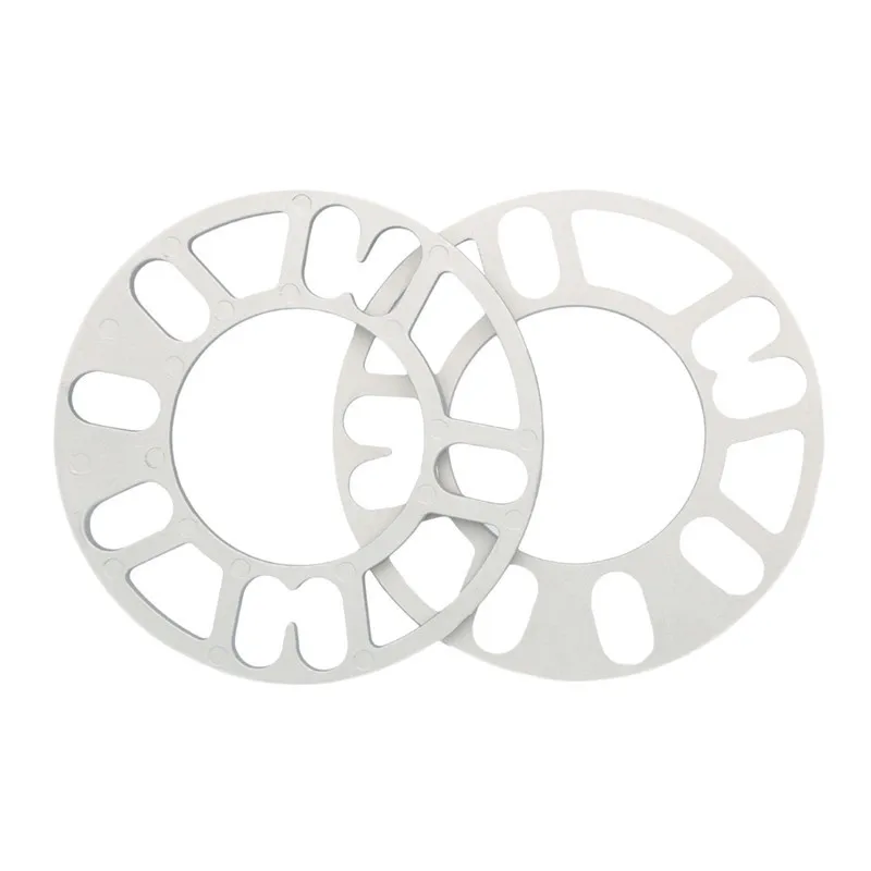 2PCS Universal Alloy Aluminum 3mm 5mm 8mm 10mm Wheel Spacer Shims Plate 4 5 STUD For 4x100 4x114.3 5x100 5x108 5x114.3 5x120 
2PCS Universal Alloy Aluminum 3mm 5mm 8mm 10mm Wheel Spacer Shims Plate 4 5 STUD For 4x100 4x114.3 5x100 5x108 5x114.3 5x120