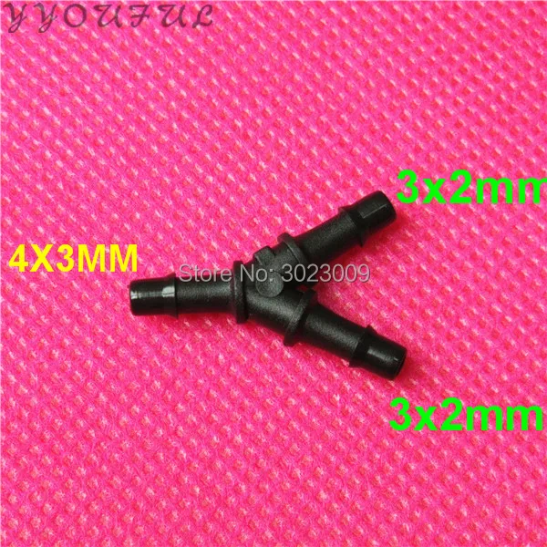 Eco solvent UV plotter Y shape connector ink tube clips for Epson DX4 DX5 head Mimaki Mutoh Xuli Allwin Aifa ink pipe connectors
Eco solvent UV plotter Y shape connector ink tube clips for Epson DX4 DX5 head Mimaki Mutoh Xuli Allwin Aifa ink pipe connectors