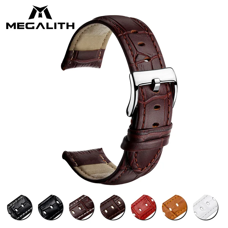 MEGALITH 16mm 18mm 20mm 22mm Watch Bracelet Belt For Men Women Watchbands Genuine Leather Strap Watch Band Accessories Wristband
MEGALITH 16mm 18mm 20mm 22mm Watch Bracelet Belt For Men Women Watchbands Genuine Leather Strap Watch Band Accessories Wristband