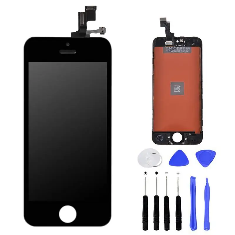 High Quality LCD Display For iPhone 5/5s Touch Screen Replacement Glass Touch Panel Digitizer Assembly with Disassembly Kit
High Quality LCD Display For iPhone 5/5s Touch Screen Replacement Glass Touch Panel Digitizer Assembly with Disassembly Kit