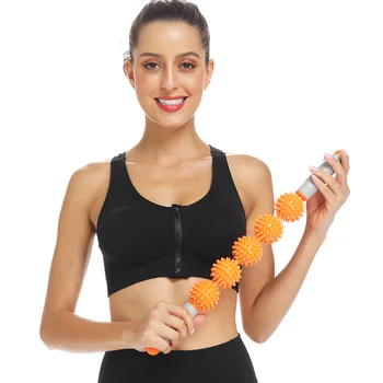 Hot Sale 5 Spiky Point Massage Stick Gym Yoga Pilates Fascia Body Relieve Hand Feet Neck Muscle Pain Massage Relax Slimming Tool
Hot Sale 5 Spiky Point Massage Stick Gym Yoga Pilates Fascia Body Relieve Hand Feet Neck Muscle Pain Massage Relax Slimming Tool