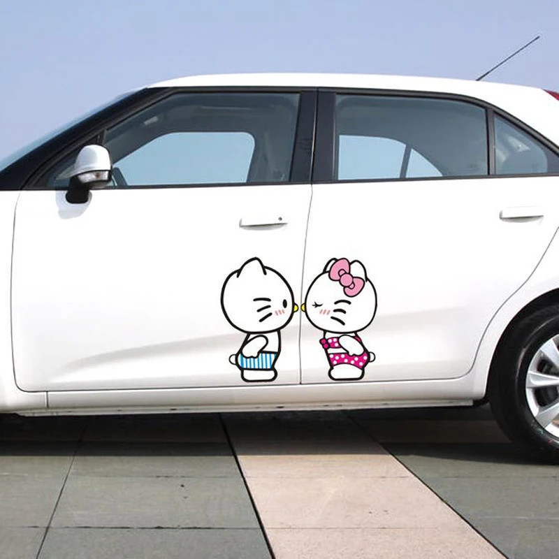 2pcs/lot Lovey Kitty is kissing Sticker for Motorcycle Fridge Suitcase Closet Laptop Kid's bedroom
2pcs/lot Lovey Kitty is kissing Sticker for Motorcycle Fridge Suitcase Closet Laptop Kid's bedroom