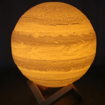 3D Light Print Jupiter Lamp Earth Lamp Colorful Moon Lamp Rechargeable Change Touch Usb Led Night Light Home Decor Creative Gift
3D Light Print Jupiter Lamp Earth Lamp Colorful Moon Lamp Rechargeable Change Touch Usb Led Night Light Home Decor Creative Gift