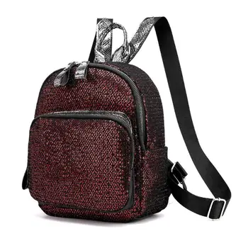 Glitter Sequins Mini Women Backpack Fashion Teenage Nylon Travel Small Schoolbags Backpack Female
Glitter Sequins Mini Women Backpack Fashion Teenage Nylon Travel Small Schoolbags Backpack Female