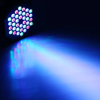 24W Disco Party Stage Light 36 LED RGB Mini Stage Par Light Lighting Fixture with RF Remote Control for Home Holiday Bar DJ Show
24W Disco Party Stage Light 36 LED RGB Mini Stage Par Light Lighting Fixture with RF Remote Control for Home Holiday Bar DJ Show