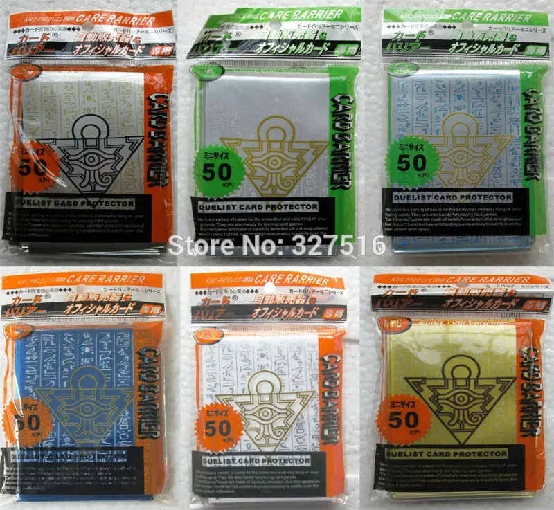 12 packs(600pcs) Yu Gi Oh card protect Anime YuGiOh logo game card protection CARE RERRIER board game duelist card protector toy
12 packs(600pcs) Yu Gi Oh card protect Anime YuGiOh logo game card protection CARE RERRIER board game duelist card protector toy