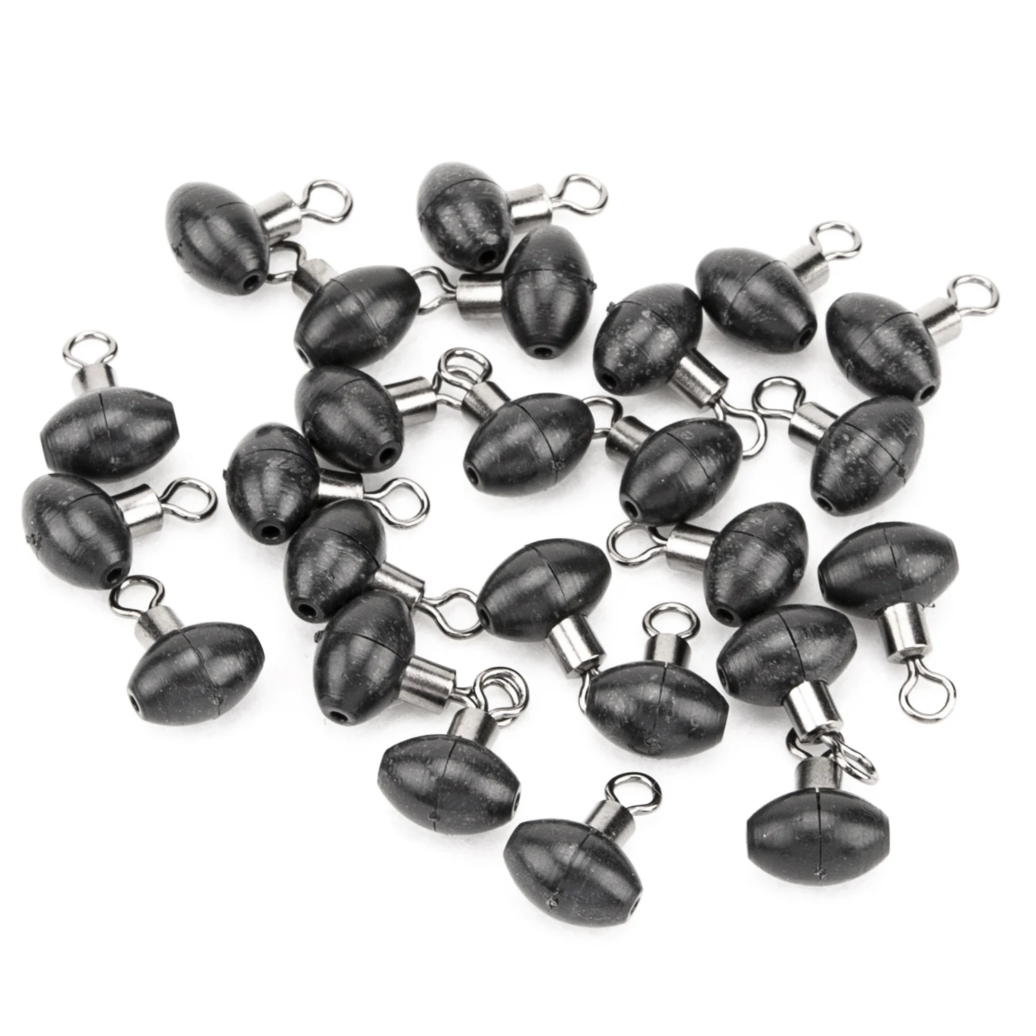 8X12mm Black Bead with Rollowing Swivel Saltwater / Fresh Water Rig Making 3 Way Swivels for Fishing
8X12mm Black Bead with Rollowing Swivel Saltwater / Fresh Water Rig Making 3 Way Swivels for Fishing