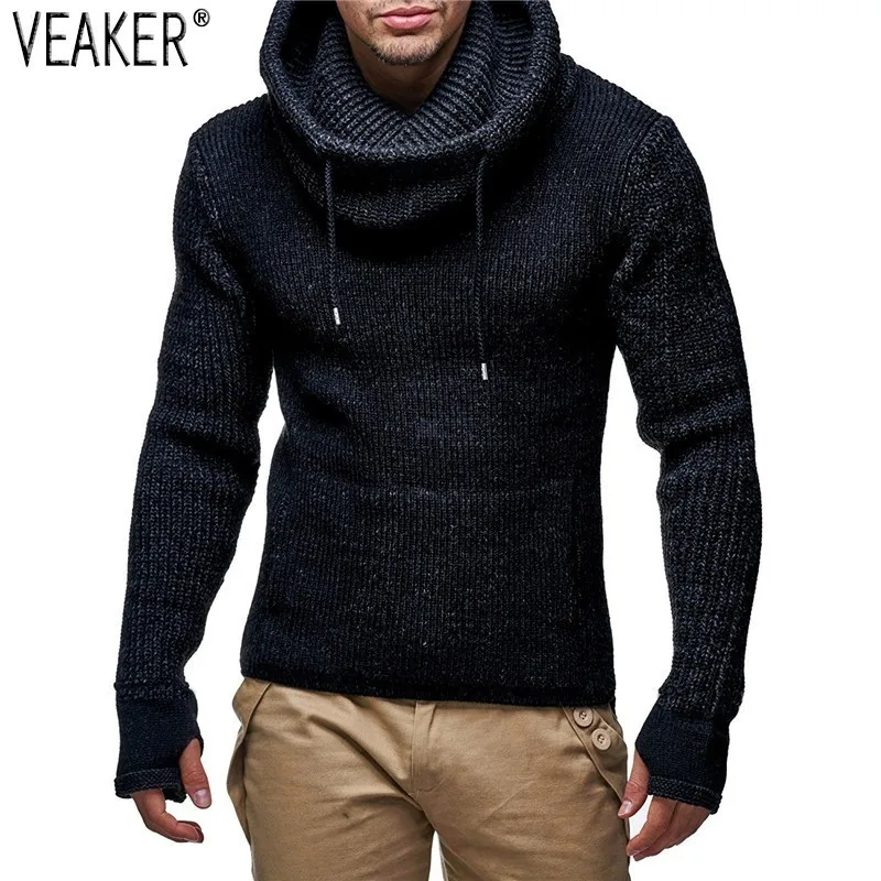 2019 Autumn Winter New Men's turtleneck Sweaters Male High Street Solid Color Sweaters Slim Fit Knitted Pullover Sweater M-2XL
2019 Autumn Winter New Men's turtleneck Sweaters Male High Street Solid Color Sweaters Slim Fit Knitted Pullover Sweater M-2XL