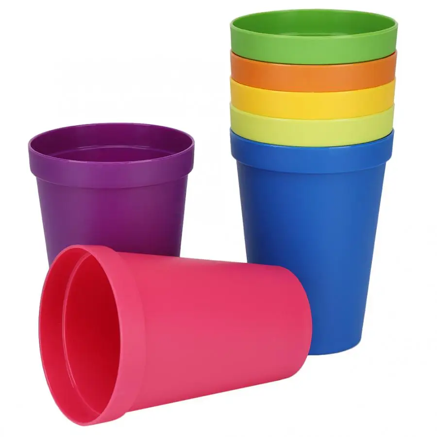 7Pcs/Set Portable Break-Resistant Reusable PP Cups Rainbow Safe Plastic Water Tumbler Cup Kitchen Accessories
7Pcs/Set Portable Break-Resistant Reusable PP Cups Rainbow Safe Plastic Water Tumbler Cup Kitchen Accessories