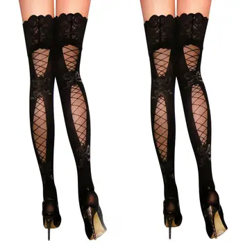 2019 New sexy women stockings Lace Top Sheer Thigh High Silk Stockings solid Nylon Fishnet Mesh Pantyhose stocking
2019 New sexy women stockings Lace Top Sheer Thigh High Silk Stockings solid Nylon Fishnet Mesh Pantyhose stocking