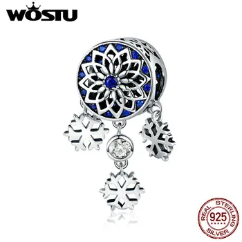 WOSTU 925 Sterling Silver Dreamcatcher Charms Snowflake Beads Fit Original Bracelet Bangle Pendant Jewelry Accessories CQC1117
WOSTU 925 Sterling Silver Dreamcatcher Charms Snowflake Beads Fit Original Bracelet Bangle Pendant Jewelry Accessories CQC1117