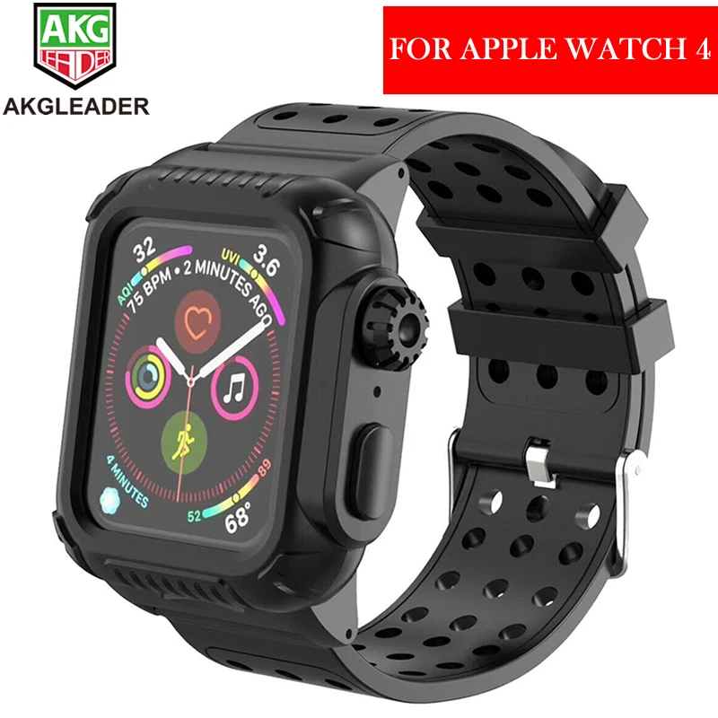 For Apple Watch 4 5 6 7 45mm 41mm 40 44mm Life Waterproof Silicone Sport Band For iwatch Series 4 Strap With Protective Case
For Apple Watch 4 5 6 7 45mm 41mm 40 44mm Life Waterproof Silicone Sport Band For iwatch Series 4 Strap With Protective Case