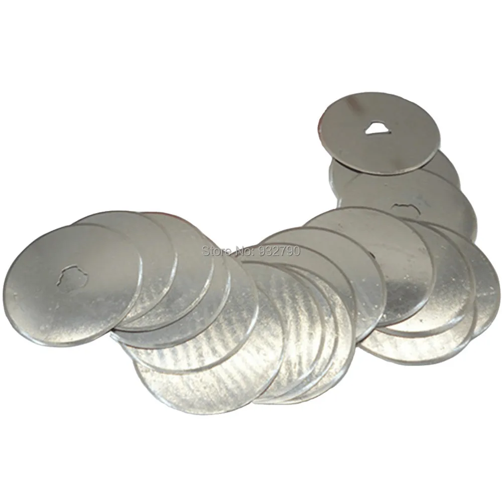 1/5/10pcs Rotary Cutter Quilters Sewing Fabric Leather Craft Vinyl Paper 45mm Blades Spare Blades Cut Quilters Sewing Blade
1/5/10pcs Rotary Cutter Quilters Sewing Fabric Leather Craft Vinyl Paper 45mm Blades Spare Blades Cut Quilters Sewing Blade