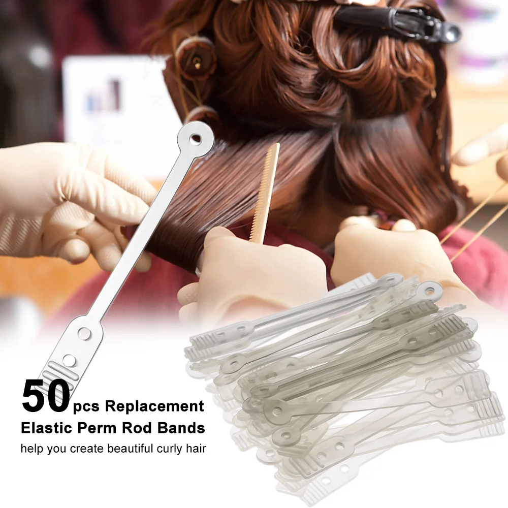 50pcs Perm Rod Bands Replacement Elastic Rubber Bands For Long Professional Perm Rods Curler Roller Hair Styling Tool
50pcs Perm Rod Bands Replacement Elastic Rubber Bands For Long Professional Perm Rods Curler Roller Hair Styling Tool