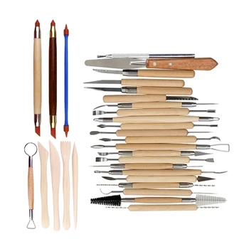 Useful Pottery Pottery Clay Combination Set Ceramics Scrapbooking Sculpture Multifunctional Clay Sculpting Tool
Useful Pottery Pottery Clay Combination Set Ceramics Scrapbooking Sculpture Multifunctional Clay Sculpting Tool