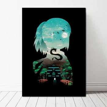 Midnight Spirited Away Art Silk Poster Animation poster Wall Pictures for Living Room No Frame
Midnight Spirited Away Art Silk Poster Animation poster Wall Pictures for Living Room No Frame