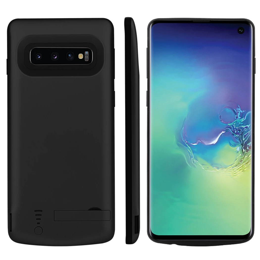 for Samsung Galaxy S10 5000mAh Battery Case Smartphone Rechargeable Extended Battery Scratch Resistance Protector with Bracket
for Samsung Galaxy S10 5000mAh Battery Case Smartphone Rechargeable Extended Battery Scratch Resistance Protector with Bracket