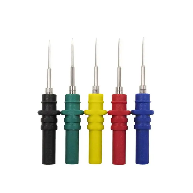 5Pcs HT307A Back Pinning Probes with 20Pcs Replacement Needles Automotive Diagnostic Test Tool Multimeter Accessory
5Pcs HT307A Back Pinning Probes with 20Pcs Replacement Needles Automotive Diagnostic Test Tool Multimeter Accessory
