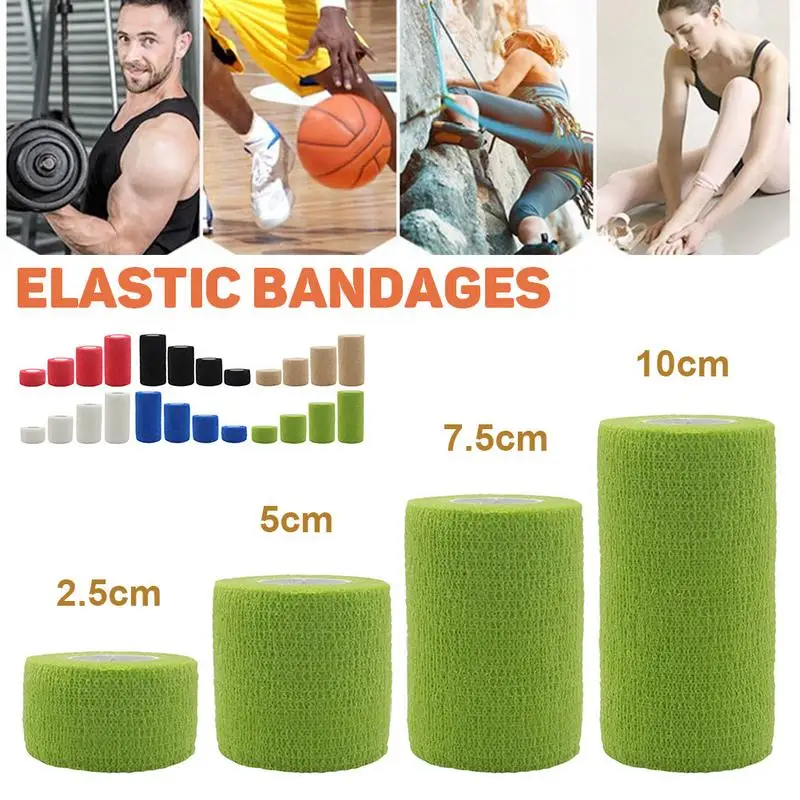 4.5M Sports Protection Elastic Bandage Tape Waterproof Self Adhesive Bandage Muscle Tape Finger Joints Wrap Cohesive Elastoplast
4.5M Sports Protection Elastic Bandage Tape Waterproof Self Adhesive Bandage Muscle Tape Finger Joints Wrap Cohesive Elastoplast