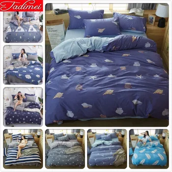 Duvet Cover 3/4 Pcs Bedding Set Adult Kids Child Soft 100% Wash Cotton High Quality Bed Linen Single Twin Double Queen King Size
Duvet Cover 3/4 Pcs Bedding Set Adult Kids Child Soft 100% Wash Cotton High Quality Bed Linen Single Twin Double Queen King Size