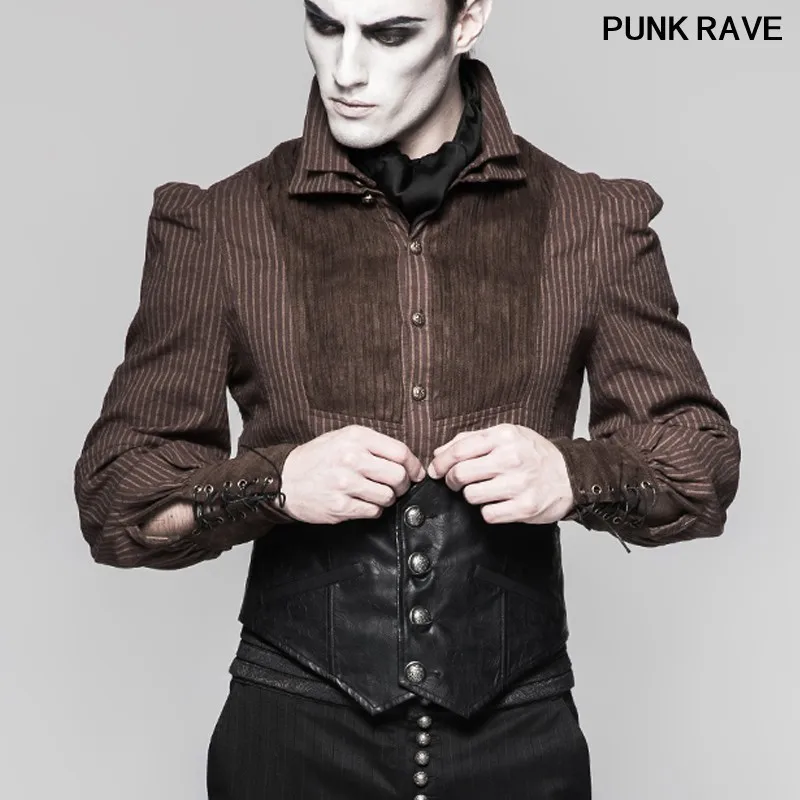 Fashion Button Back Iron Buckle gentleman Belt Girdle Gothic Vintage Gorgeous Pattern men Girdle Court party PUNK RAVE S-211
Fashion Button Back Iron Buckle gentleman Belt Girdle Gothic Vintage Gorgeous Pattern men Girdle Court party PUNK RAVE S-211