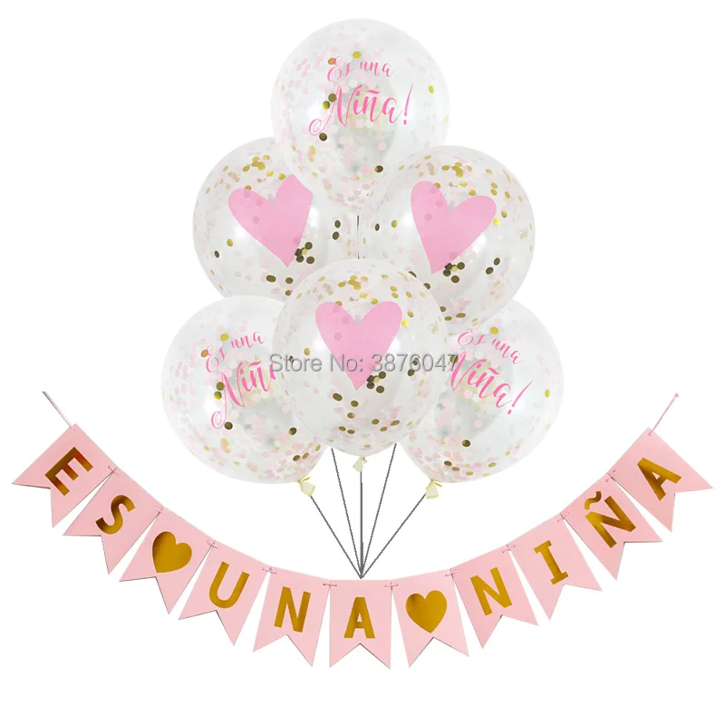 Spain its a girl / its a boy balloons girl boy baby shower party banners kids birthday party decorations pink blue heart balloon
Spain its a girl / its a boy balloons girl boy baby shower party banners kids birthday party decorations pink blue heart balloon